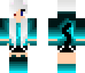 cyber cat girl
