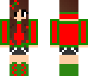 girl in christmas jumper