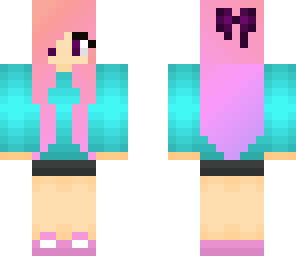shaded cotton candy girl