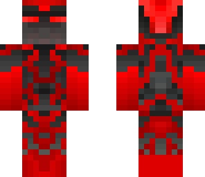 finished new red neon skin