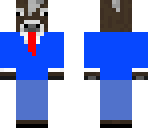 blue cow