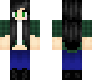 green plaid