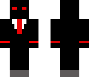 red eyed enderman suit