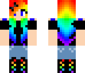 rainbow girl