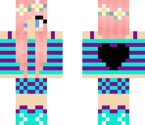 heart summer girl