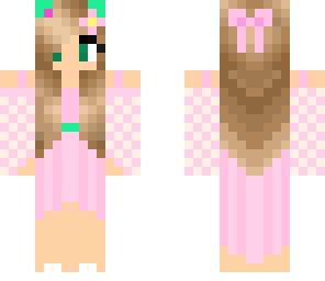 girl wearing pink