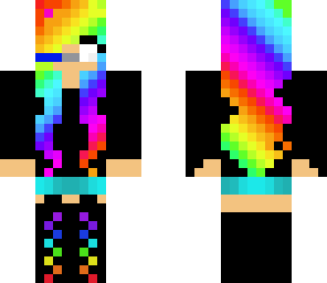cute herobrine gamergirl