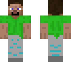 steve with diamond pants
