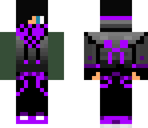 black an purple