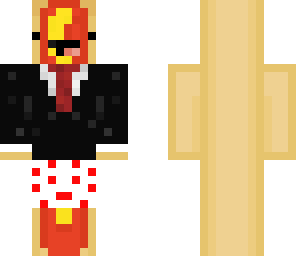skin salchicha con traje por terminar