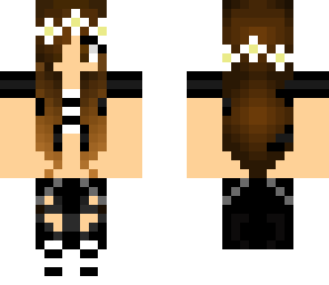 punk flower girl