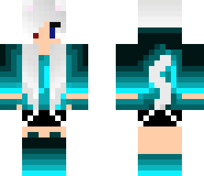 cyber cat girl