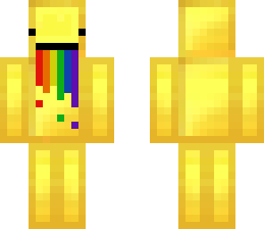 gold puking rainbow