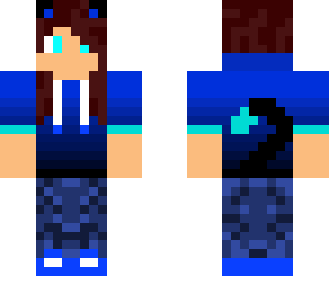blue cat girl fixed