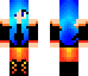 fire and water girl