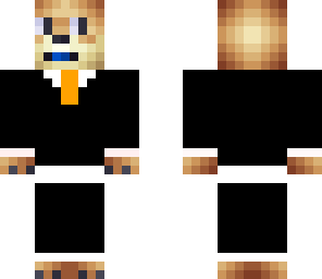 doge wearing tuxedo