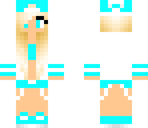 edited blue girl
