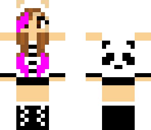 cute panda girl