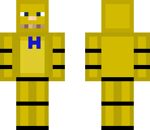 rick in golden freddy suit