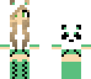 aqua panda girl