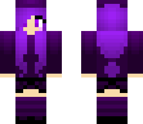 purple girl