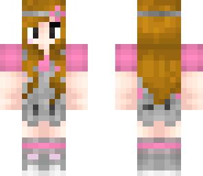 pink brunette