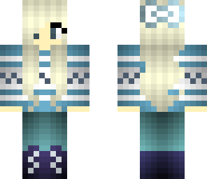 blue sweater girl