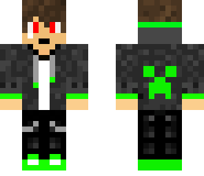 scary green boy