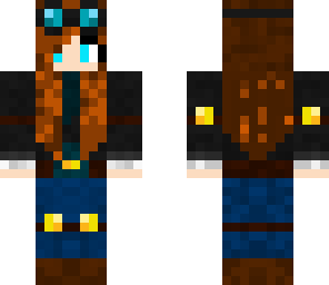 the diamond minecart girl by chezcaik