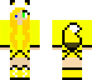 edited pikachu girl