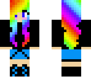 fixed rainbow girl