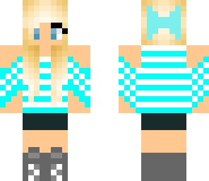 cute blond blue outfit
