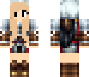 blonde girl assassin