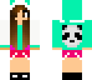 cute girl panda