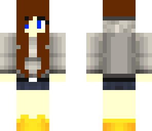 girl with hoodie headphones and bow