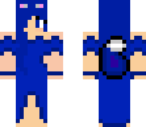 blue fox girl
