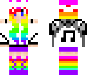 fixed rainbowscratch with wings