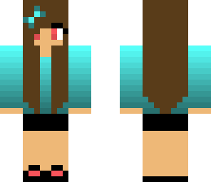 blue gamer gurl