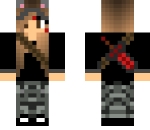 warrior wolf girl