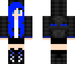 blue ender girl