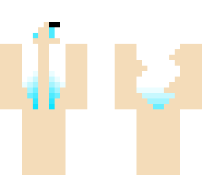 blue hair skin base