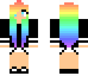 rainbow girl
