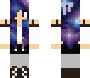 cute summer galaxy girl
