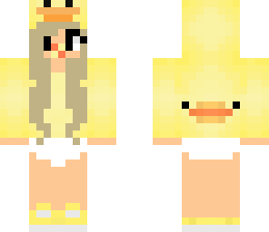 baby girl duck blonde
