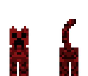 creeper cat de fuego