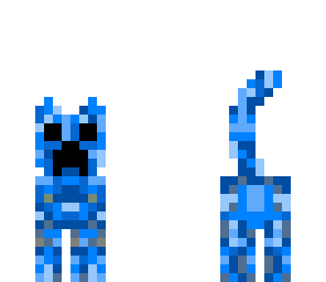 blue creeper cat