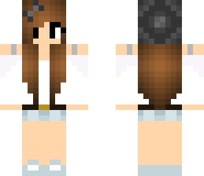 cute brunette hat girl