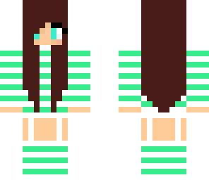 stripy girl