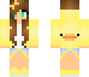 cute duck girl