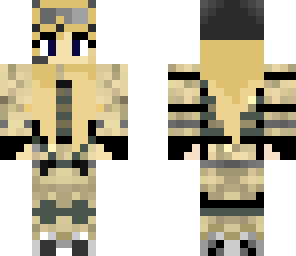 blonde army girl edit